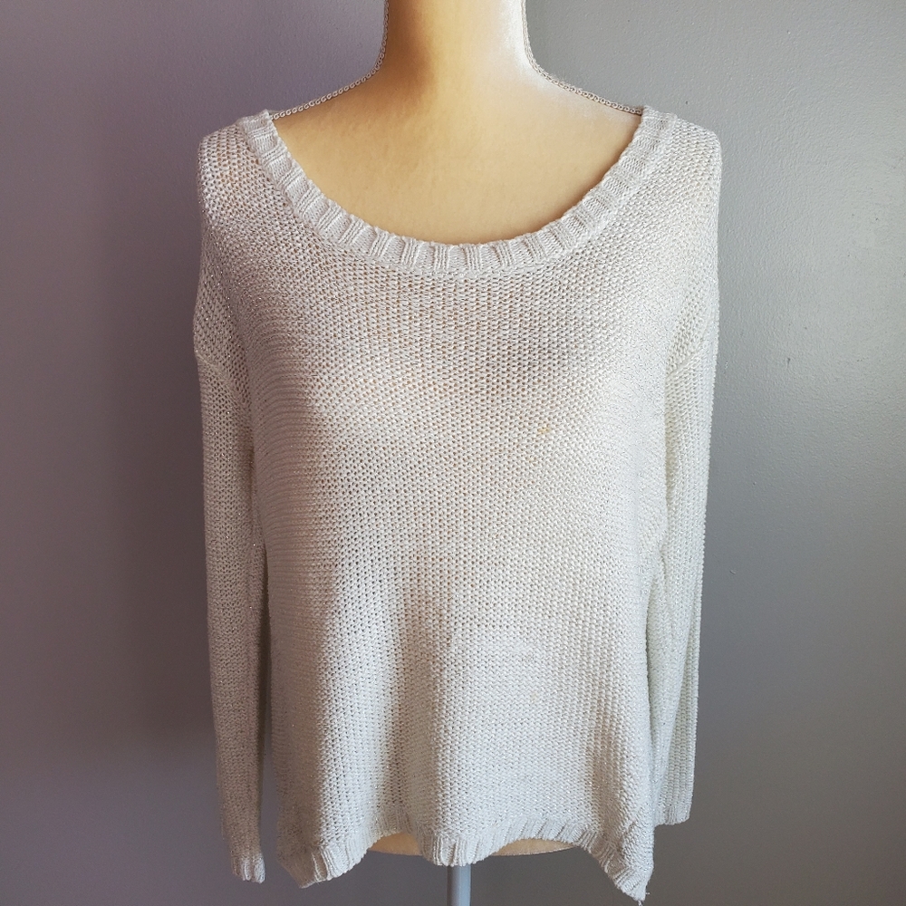 Design Lab Lord Taylor Long Sleeve Knitted Sweater